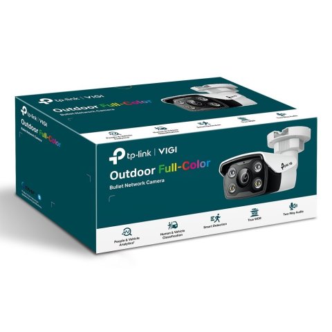 Camara Exterior Ip Tp-link Vigi C340i(6mm) Ip67 5mp H265+ Vision Nocturna Color Poe   12v