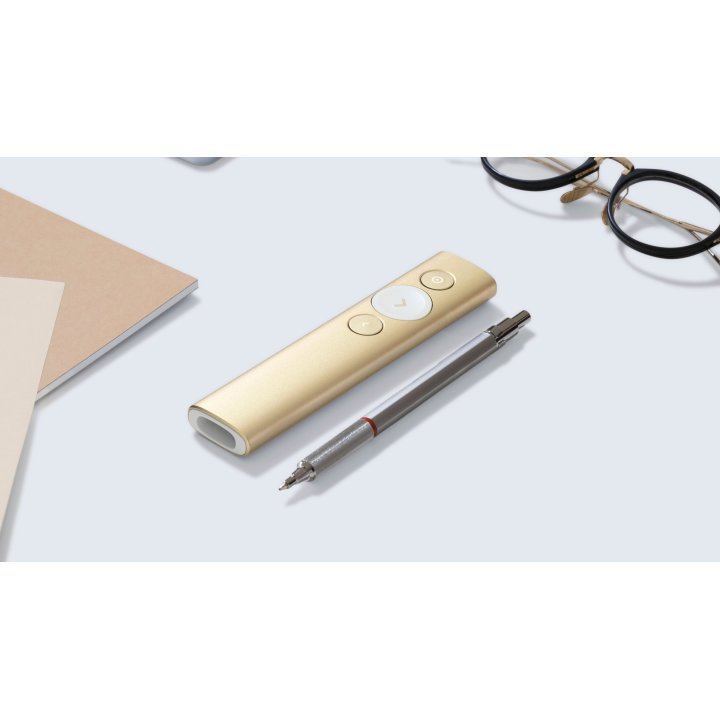 Presenter Logitech Spot Light Retail Color Gold Wireless Presenter P n 910-004862