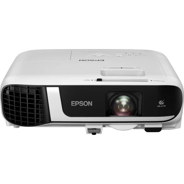 Proyector Epson Eb-fh52 3lcd 4000 Lumens 1920x1080 Wifi Lan Miracast Color Blanco