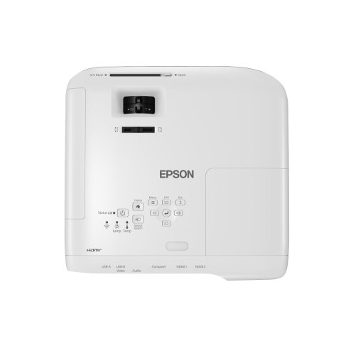 Proyector Epson Eb-fh52 3lcd 4000 Lumens 1920x1080 Wifi Lan Miracast Color Blanco
