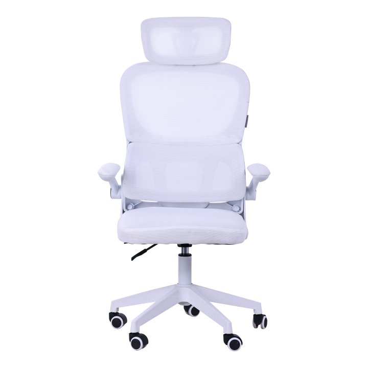 Silla Ergonomica Mars Gaming Mgcergoprowh Malla Transpirable Soporte Lumbar Blanco