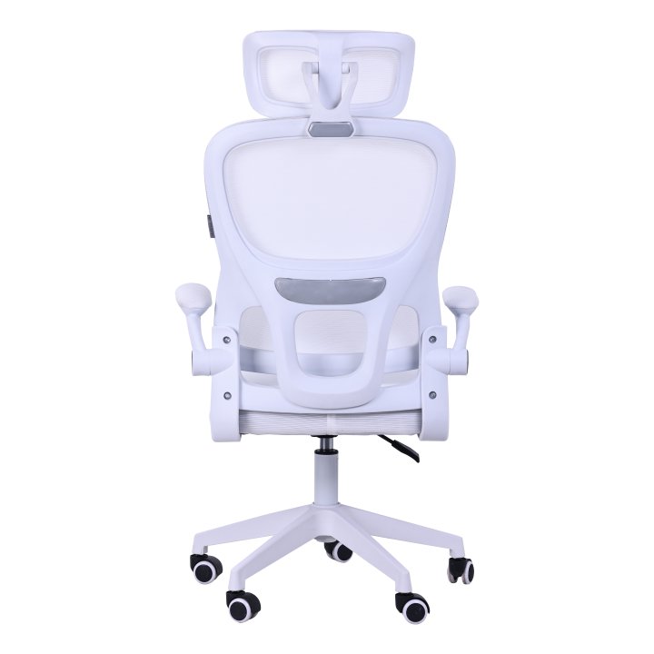 Silla Ergonomica Mars Gaming Mgcergoprowh Malla Transpirable Soporte Lumbar Blanco