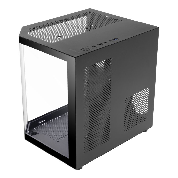 Caja Microatx Mars Gaming Mc3tlite Negro 3 Paneles Cristal Templado Gpu Max. 275mm 1x3.5 2x2.5
