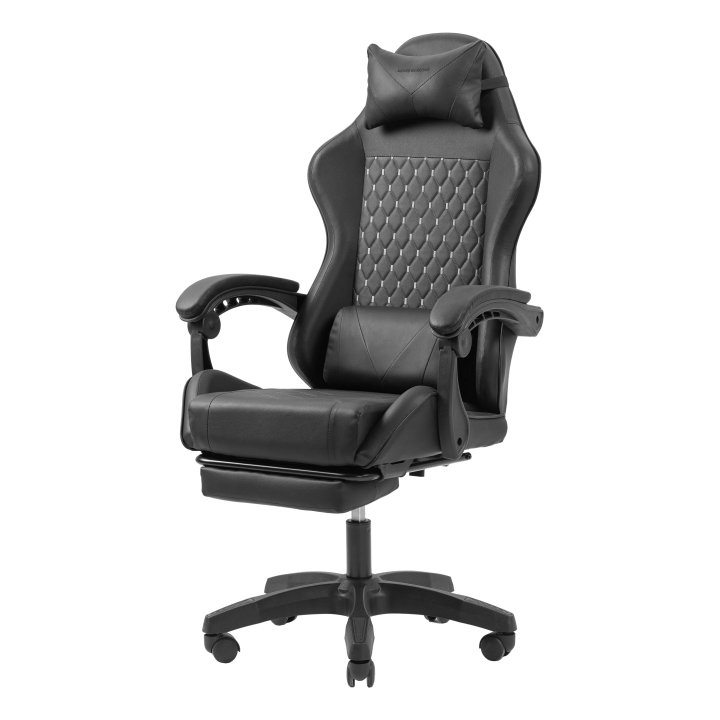 Silla Gamer Mars Gaming Mgcxbk Negra Reclinable Reposabrazos Ajustable Reposapies Cojines