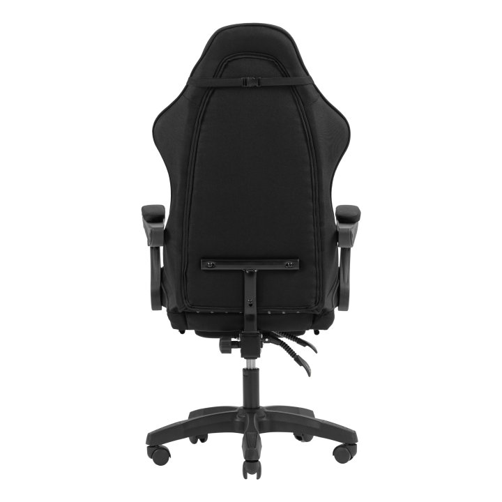 Silla Gamer Mars Gaming Mgcxfgrb Negra Reclinable Reposabrazos Ajustable Reposapies Cojines Acabado Textil