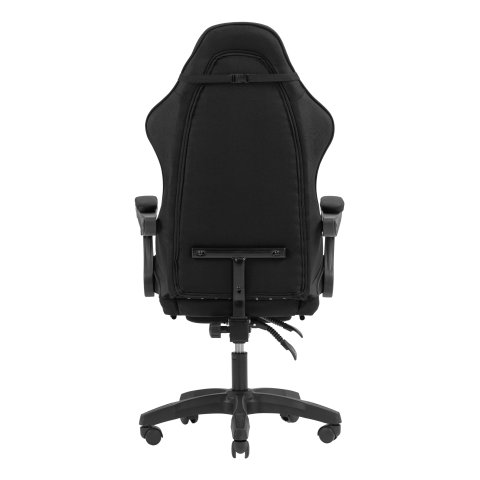Silla Gamer Mars Gaming Mgcxfgrb Negra Reclinable Reposabrazos Ajustable Reposapies Cojines Acabado Textil