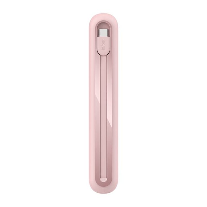 Powerbank Belkin Bpb024hqpk Cable Usb-c Integrado Rosa 20000 Mah 1xusb-c 1xusb-a 30w