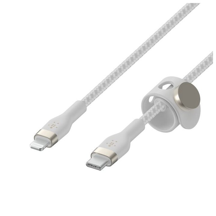 Cable Usb-c A Lightning 1m Belkin Caa011ds1mwh...