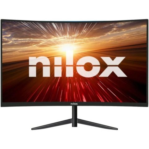Monitor 24" Curvo Dp Hdmi Nilox Nxm24crv2001 Va Fhd 200hz 1ms 250cd/m² Vesa 75x75