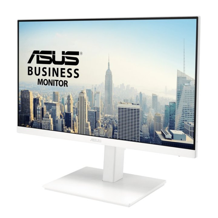 Monitor 24" Dp Hdmi Vga Asus Va24eqsb-w Blanco Fhd Reg Altura Giratorio 1ms 350cd 2xusb3,2 Altavoces
