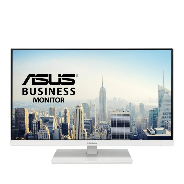 Monitor 24" Dp Hdmi Vga Asus Va24eqsb-w Blanco Fhd Reg Altura Giratorio 1ms 350cd 2xusb3,2 Altavoces