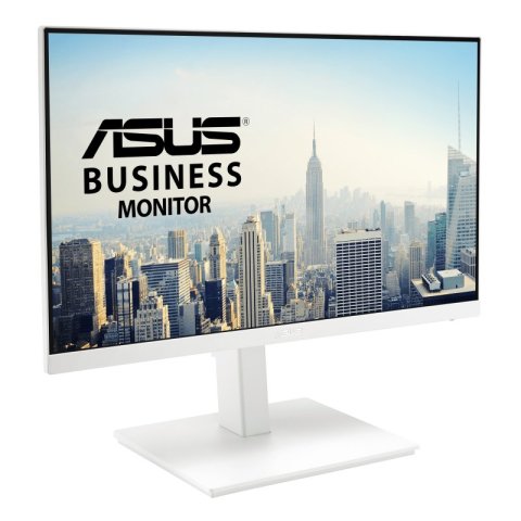 Monitor 24" Dp Hdmi Vga Asus Va24eqsb-w Blanco Fhd Reg Altura Giratorio 1ms 350cd 2xusb3,2 Altavoces