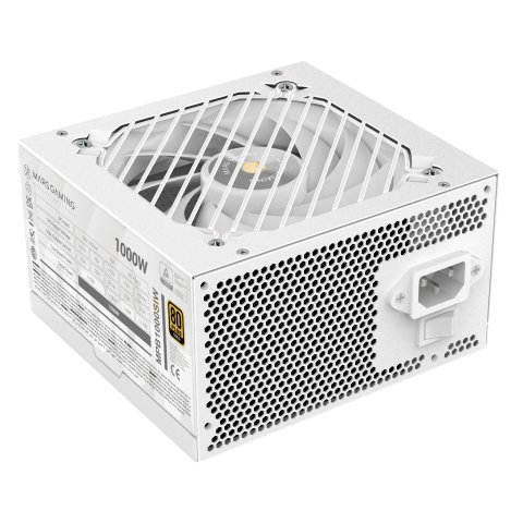 Fuente De Alimentacion Mars Gaming 1000w Modular Atx 80+ Bronze 140mm Silent Blanco
