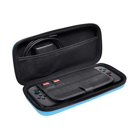Funda Rigida Nintendo Switch 2 Trust Gxt 1251b Color Azul