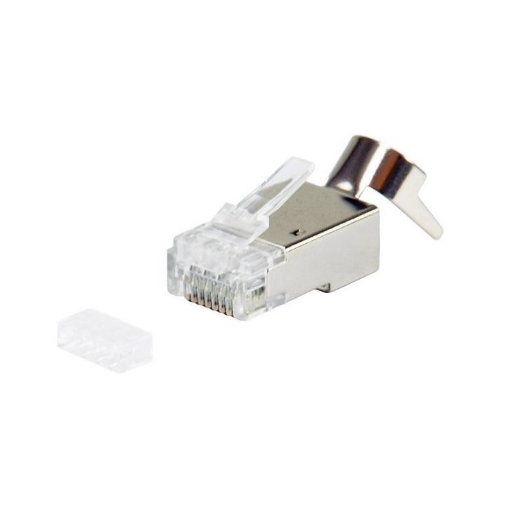 Kit 100 Conectores Rj45 Equip Categoria 8.1 Apantallado 121148