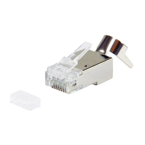 Kit 100 Conectores Rj45 Equip Categoria 8.1 Apantallado 121148