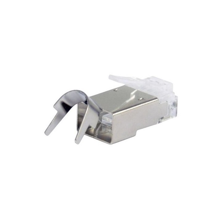 Kit 100 Conectores Rj45 Equip Categoria 8.1 Apantallado 121148