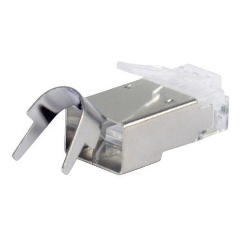 Kit 100 Conectores Rj45 Equip Categoria 8.1 Apantallado 121148