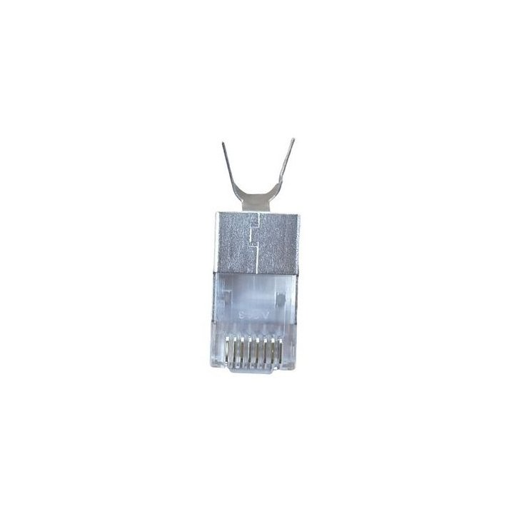 Kit 100 Conectores Rj45 Equip Categoria 8.1 Apantallado 121148