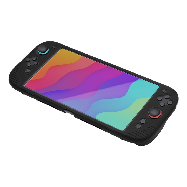 Funda De Silicona Para Nintendo Switch 2 Trust Gxt 1253 Color Negro
