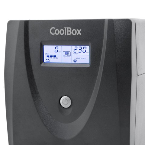Sai Coolbox Guardian 3 800va Con Lcd 480w 2xschuko Color Negro 