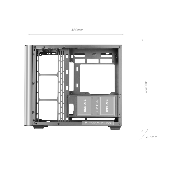 Caja Atx Semitorre Gaming Mars Gaming Mcfusion...