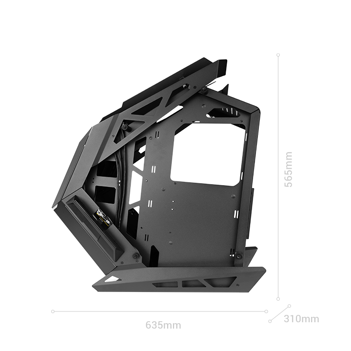 Caja Atx Mars Gaming Titan White Diseño Extremo...