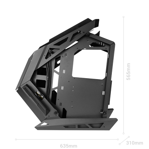 Caja Atx Mars Gaming Titan White Diseño Extremo...