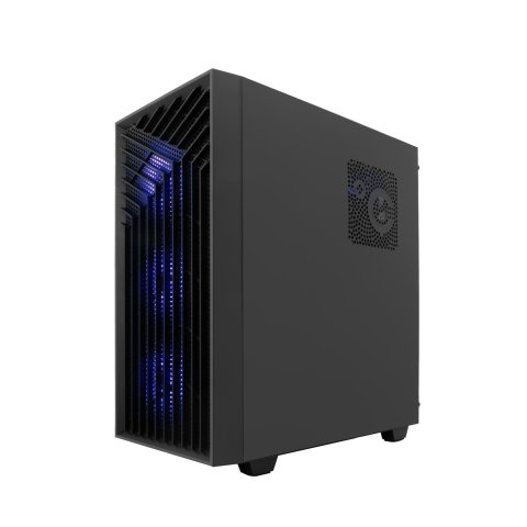 Caja Atx Semitorre Coolbox Ga300 Grid Line Argb...