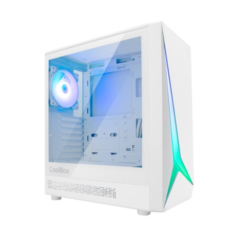 Caja Atx Semitorre Coolbox Ga450 Star Light...