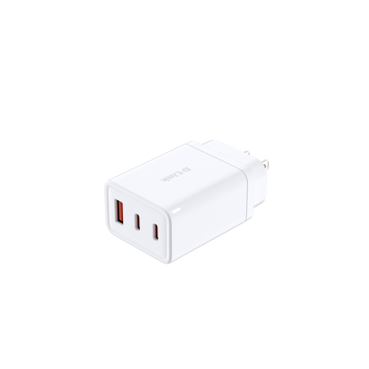 Cargador Gan Dlink Dcp-651 65w Usb-c1/c2 Usb-a...