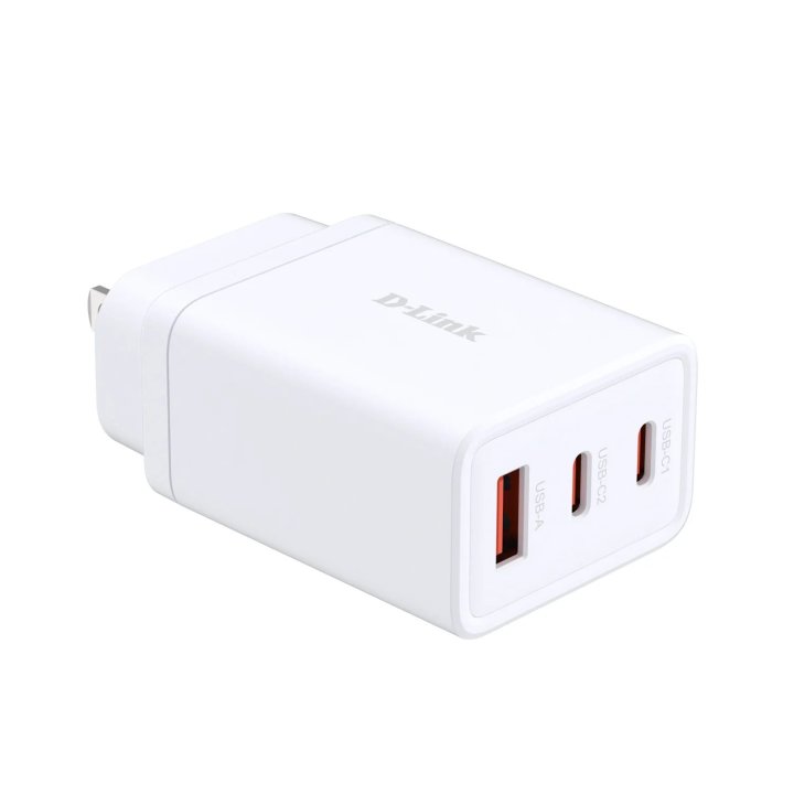 Cargador Gan Dlink Dcp-651 65w Usb-c1/c2 Usb-a Max 1,5a 110-240v