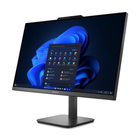 Ordenador All In One Lenovo V100 Intel N100 24" 8gb 512gb W11pro Inc. Teclado Y Mouse