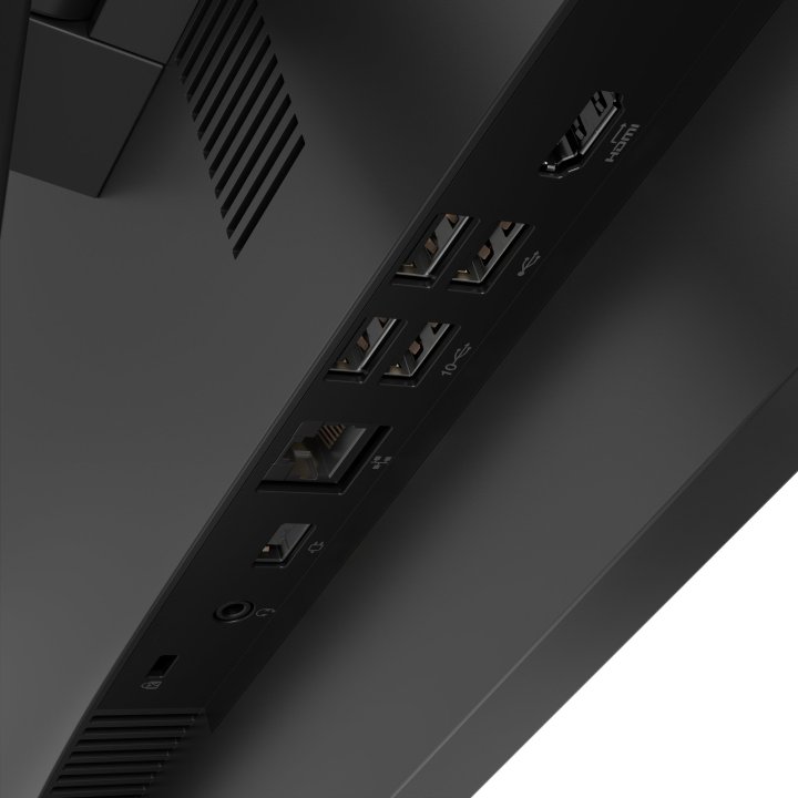 Ordenador All In One Lenovo V100 Intel N100 24" 8gb 512gb W11pro Inc. Teclado Y Mouse