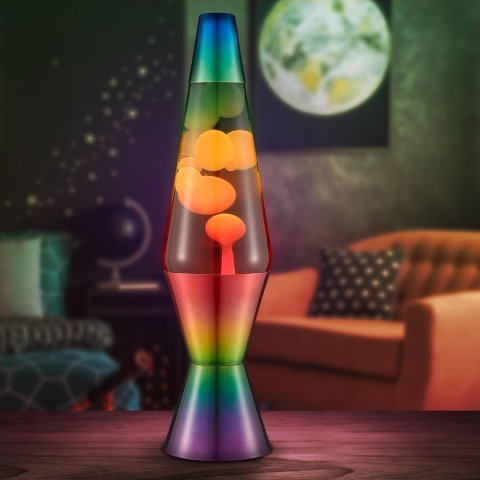Lampara De Lava Classica 2513eu Arcoiris 