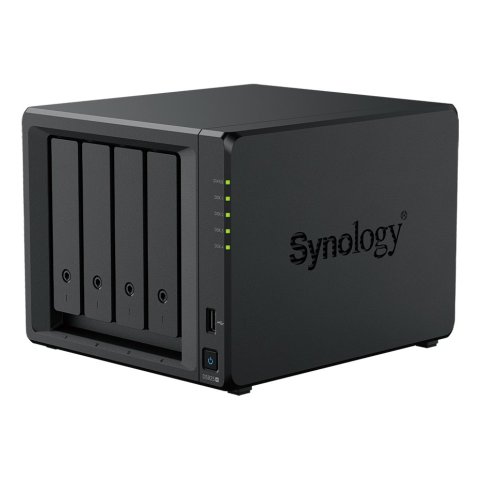 Servidor Nas Synology Ds925+ 4 Bahias  Raid Jbod 0,1,5,6,10 - 4gb Ram 