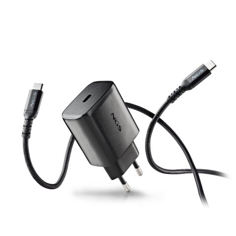 Cargador De Pared Ngs Bud 45w Gan 1xusb-c Incluye Cable De Carga