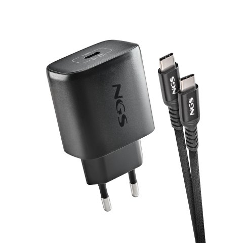 Cargador De Pared Ngs Bud 45w Gan 1xusb-c Incluye Cable De Carga