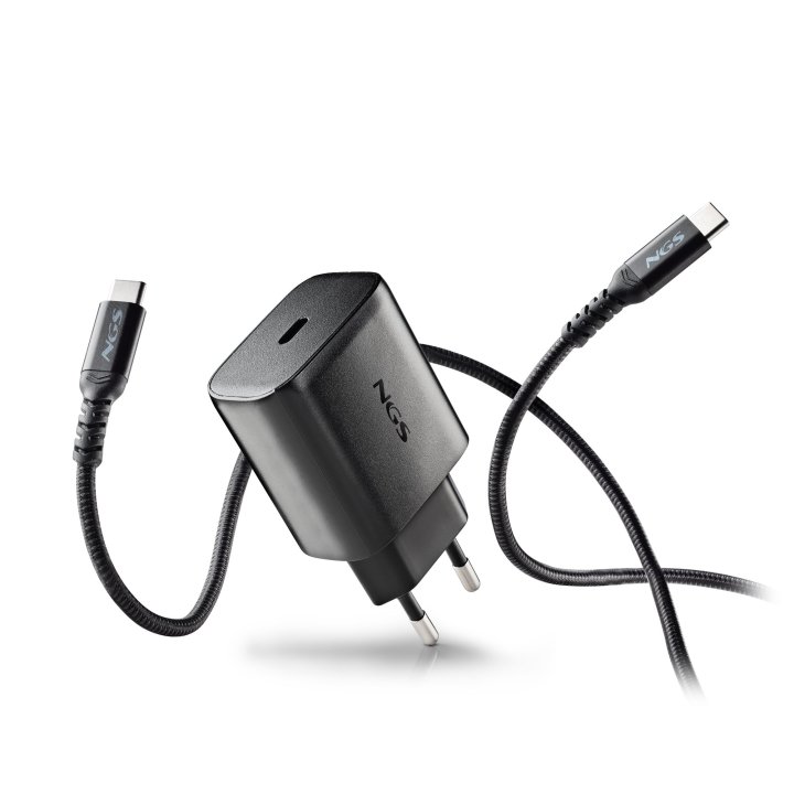Cargador De Pared Ngs Bud 65w Gan 1xusb-c Incluye Cable De Carga