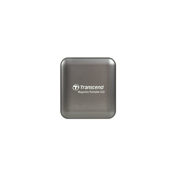 Disco Ssd Externo 1tb Transcend Magnetico (magsafe) Usb-c Read write 2000mb s Color Negro