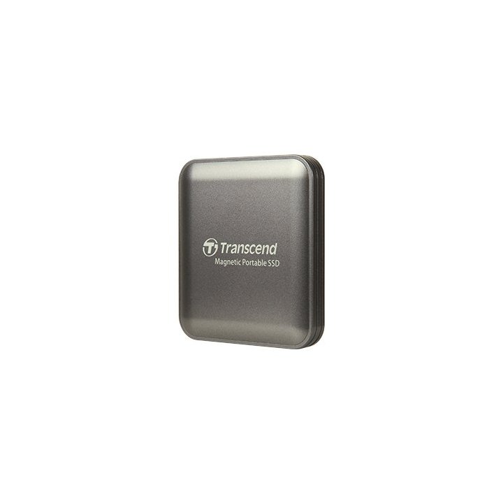 Disco Ssd Externo 1tb Transcend Magnetico (magsafe) Usb-c Read write 2000mb s Color Negro
