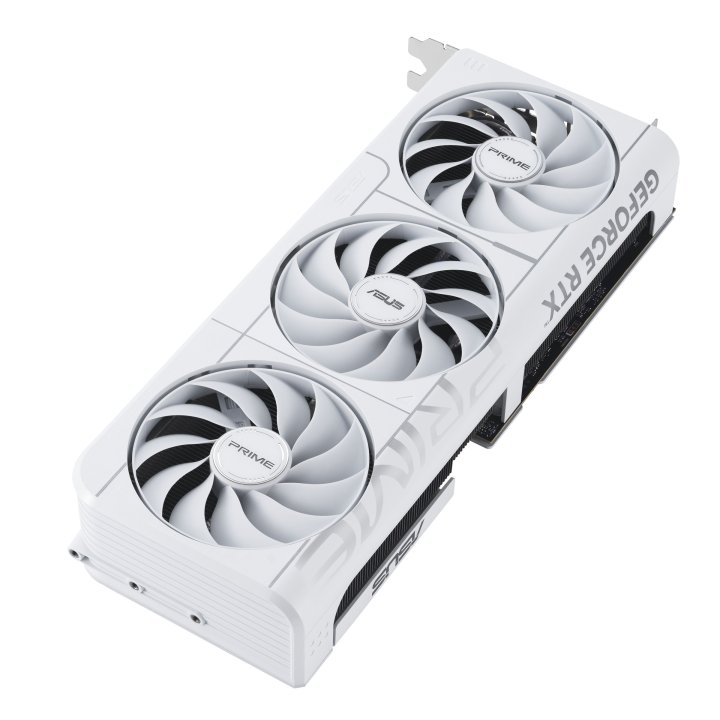 Vga Asus Geforce Prime Rtx 5070 Oc 12gb Ddr7 3xdp 1xhdmi 2557 Mhz Cuda 6144 192bit Tri Fan Blanco
