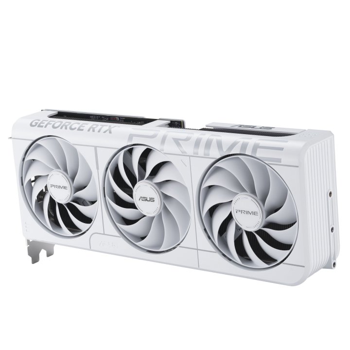 Vga Asus Geforce Prime Rtx 5070 Oc 12gb Ddr7 3xdp 1xhdmi 2557 Mhz Cuda 6144 192bit Tri Fan Blanco