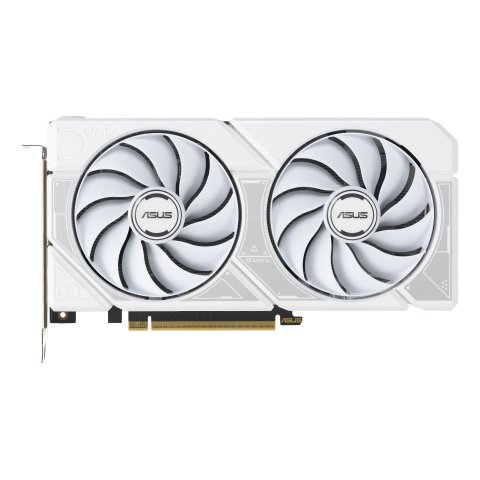 Vga Asus Geforce Rtx 5060 Ti Oc Dual 8gb Ddr7 3xdp 1xhdmi 2602 Mhz Cuda 4608 128bit Dual Fan Blanco