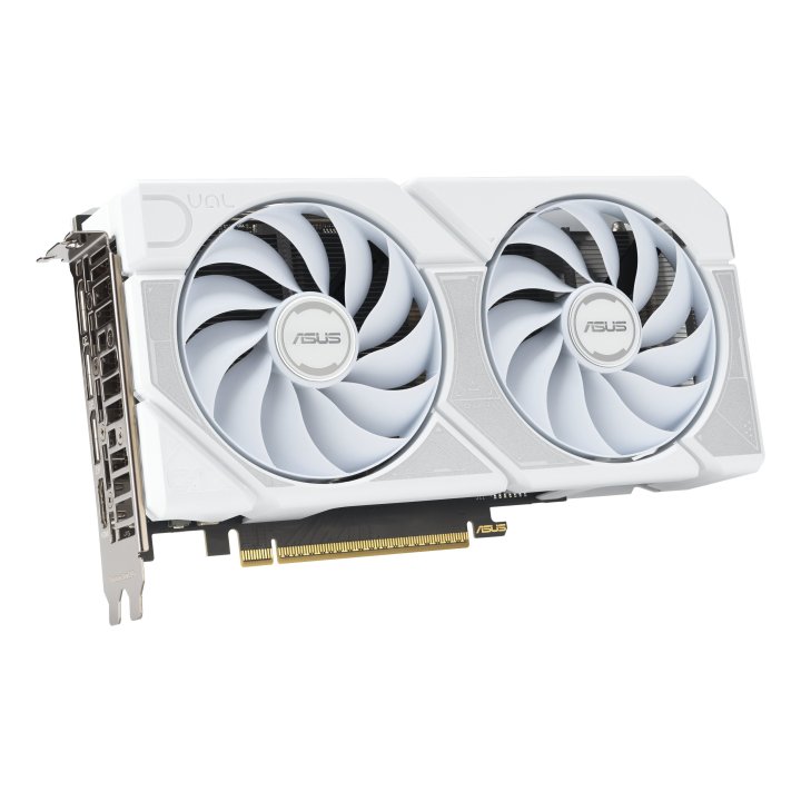 Vga Asus Geforce Rtx 5060 Ti Oc Dual 8gb Ddr7 3xdp 1xhdmi 2602 Mhz Cuda 4608 128bit Dual Fan Blanco