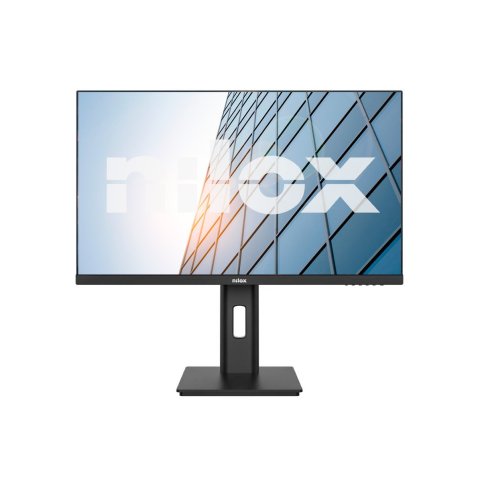 Monitor 24" Dp Hdmi Vga Nilox Nxm24reg1201 Ips Fhd 120hz 4ms 250cd m² 2x3w Vesa 100x100