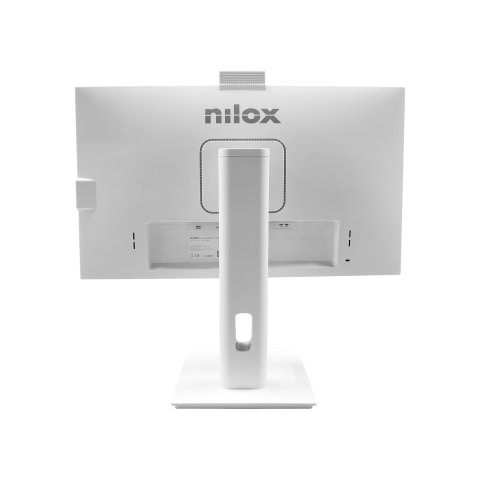 Monitor 24" Dp Hdmi Vga Nilox Nxm24rweb02w Ips Fhd 120hz 4ms 250cd m² Webcam Vesa 100x100 Blanco