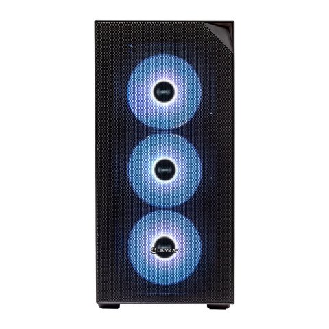 Caja E-atx Torre Unyka Revelat Mesh Black 2x3.5" 2x2.5" 2xusb3.0 1xusb-c Gpu 425mm 