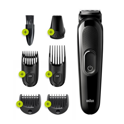 Cortapelo Braun Mgk3225 6 En 1 6 Cabezales Recargable