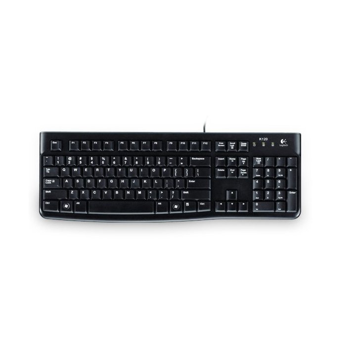 Teclado Logitech Oem K120 Aleman For Bussines (oem) Usb P n 920-002516